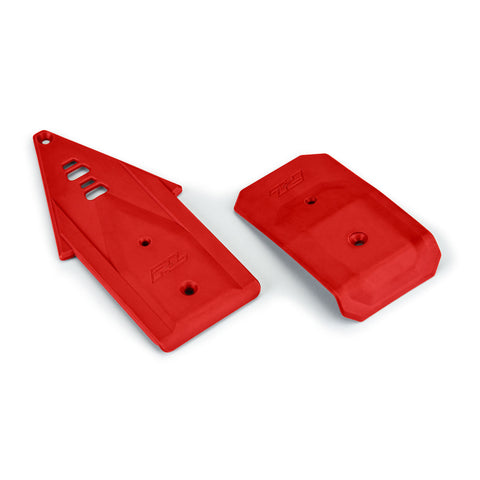 Pro-Line Bash Armor Front/Rear Skid Plates (Red) for ARRMA 3S Vehicles