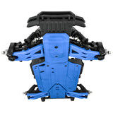 Pro-Line Bash Armor Chassis Protector (Blue) for ARRMA 3S Short WB