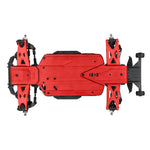 Pro-Line Bash Armor Chassis Protector (Red) for ARRMA 3S Short WB