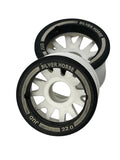 Silver Horse Special Edition White Wheels EVO 2WD Racing "JUD" Threaded carbon-fiber