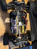 Arrma 6s Off Road Carbon Fiber Battery Tray with Straps