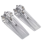 PlatinumRC CNC Aluminum Boat Trim Tabs 90mm - Silver