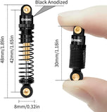 PlatinumRC SCX24 Shock Absorber Set of 4