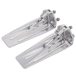 PlatinumRC CNC Aluminum Boat Trim Tabs 90mm - Silver