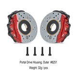 PlatinumRC TRX-4 TRX-6 Black Brass Upgrades