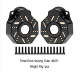 PlatinumRC TRX-4 TRX-6 Black Brass Upgrades