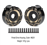 PlatinumRC TRX-4 TRX-6 Black Brass Upgrades