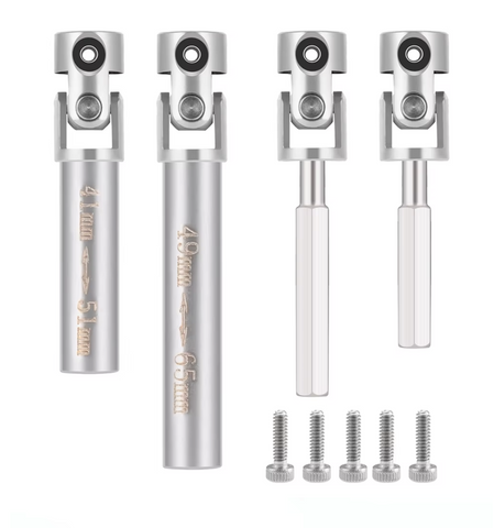 PlatinumRC Redcat Ascent-18 Stainless Steel Center Driveshaft Set