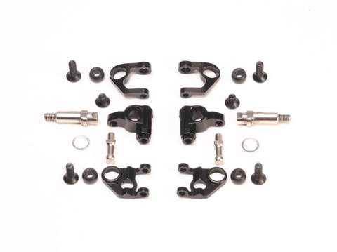 PN Racing Mini-Z MR03/PNR2.5W Double A-Arm Conversion Kit (V3 to V4) Black - MR3080CK