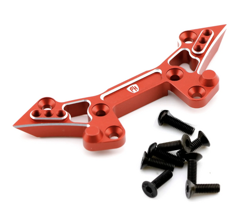 Powerhobby Aluminum Rear Shock Tower Red Kyosho 1/10 Fazer Mk2 - PHB7061RED