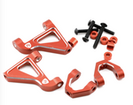 Powerhobby Aluminum Front Upper Arms Set Red Kyosho 1/10 Fazer Mk2 - PHB7056RED