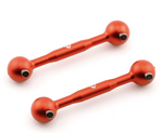 Powerhobby Aluminum Front / Rear Drive Shaft Red Fazer Kyosho Fazer Mk2 - PHB7054RED