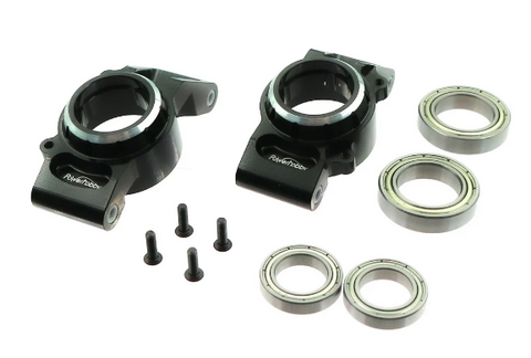 Powerhobby Aluminum Bearing Rear Hubs Stub Axle Carriers FOR Traxxas X-Maxx / XRT - PHB5541