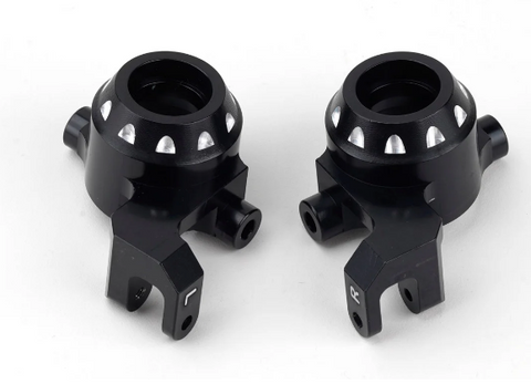 Powerhobby Aluminum Steering Blocks Black FOR Traxxas Maxx / Maxx Slash
