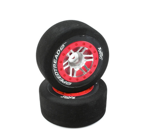 Dynamite Antic SCT Rear Foam Speed Treads Mounted (2) - ECX 4x4 (F/R), Traxxas Slash - DYNW0101
