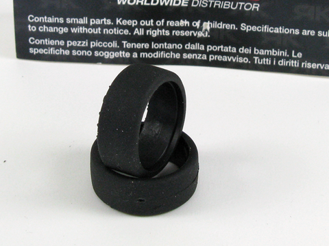 Marka V5 Mini-Z RCP Rubber Front Tire LOW PROFILE 10 degree - Super Soft (1 Pair)