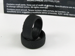 Marka V5 Mini-Z RCP Rubber Front Tire LOW PROFILE 15 degree - Very Soft (1 Pair)