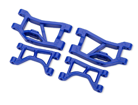 Traxxas Blue Rear Upper & Lower Suspension Arms (L&R) - 10830-BLUE