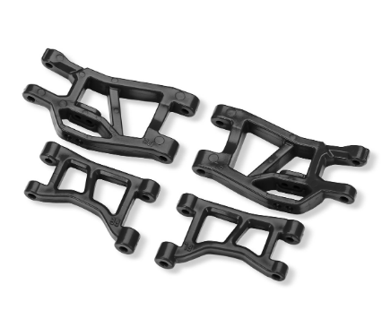 Traxxas Black Front Upper & Lower Suspension Arms (L&R) - 10831