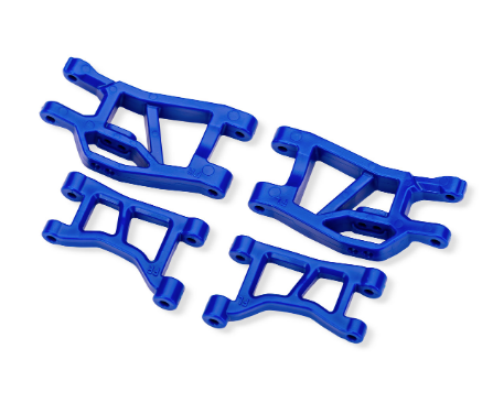 Traxxas Blue Front Upper & Lower Suspension Arms (L&R) - 10831-BLUE