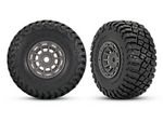 Traxxas 1.4" Gray Wheels w/ BFG Mud-Terrain Tires (2) - 10870-GRAY