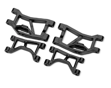 Traxxas Black Rear Upper & Lower Suspension Arms (L&R) - 10830