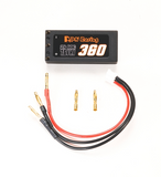 PN Racing V5 LiPo 2S 7.6V HV 360mah 60C Hardcase Battery (Charging Cable Included)