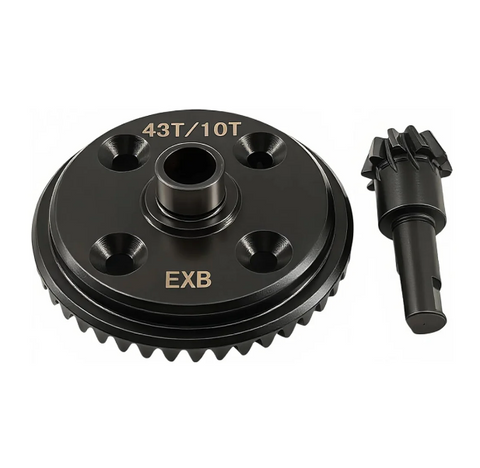 Powerhobby Hardened Steel 43T Diff Gear & 10T Input Gear Arrma 6s - PHB7370
