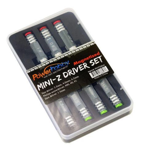 Power Hobby Magentized Kyosho Mini-Z Tools Driver Set