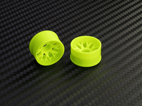 PN Racing Mini-Z 2WD Machine Cut BBS Rear Wheel R1 Yellow