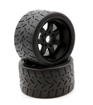 Powerhobby 1/8 Gripper 54/100 Belted Mounted Tires 17mm Black Wheels