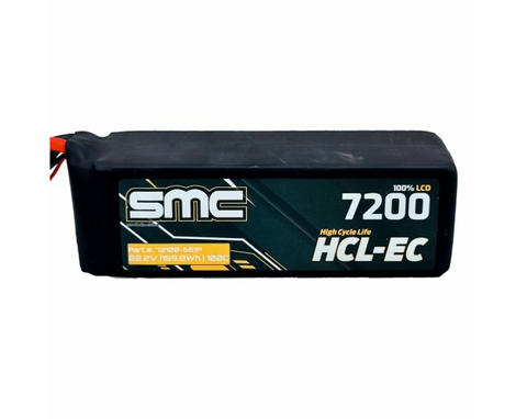 SMC HCL-EC 22.2V 7200mAh 100C G10 Protection Plates- SC5/EC5/IC5