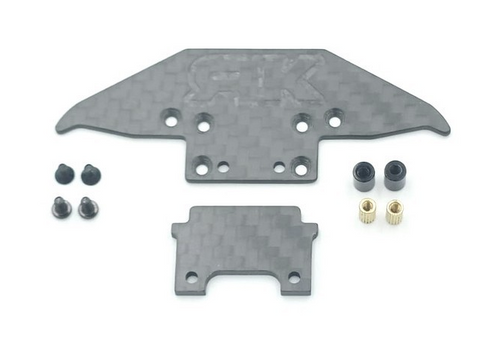 Marka Racing Carbon Front Bumper & Body Mount For Jomurema GT01