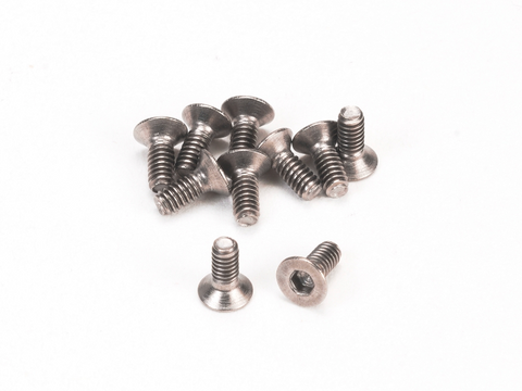 PN Racing M2x5 Titanium Countersunk Hex Machine Screw (10pcs)