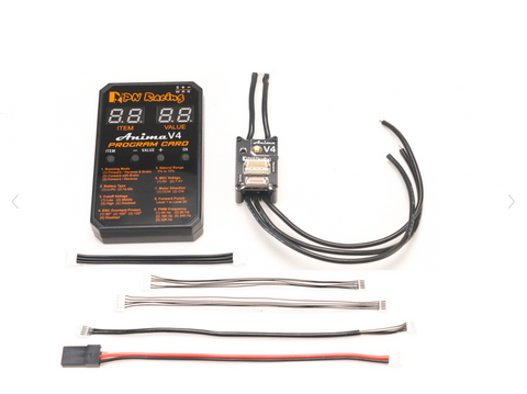 PN Racing Anima V4 30A 1/28 Sensored Brushless ESC (Black) - 500840K