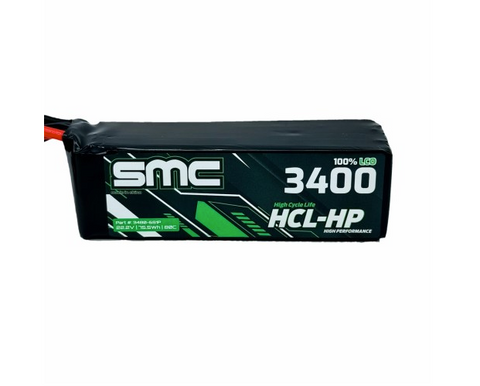 SMC HCL-HP 22.2V-3400mAh-80C Flight Pack - EC5/IC5/SC5 Connector