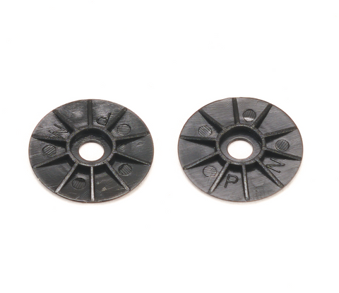 PN Racing V2 Black Delrin Disk Set (2pcs)