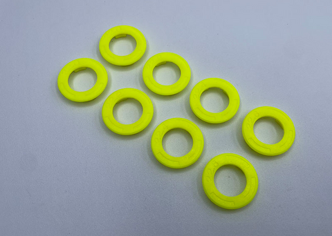 Reflex Racing Speed Dish Side Wall Plate Set (22.0,22.2,22.4,22.6) - Yellow - RX601Y