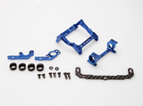 PN Racing Mini-Z MR02/03 93-102mm Multi Motor Mount (Blue)