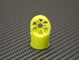 PN Racing Machine Cut Delrin 11x20mm Yellow Flanged Rear Wheel R2 For XBILITY One