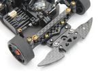 Reflex Racing MF-1 Carbon Fiber Bumper and Aluminum Clip Set - RX566