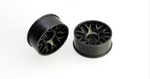 PN Racing Mini-Z 2WD Machine Cut BBS Front Wheel F1 Black