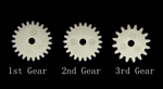 PN Racing Mini-Z V2 MR03/PNW2.5W/MR04 Delrin Servo Gear Set