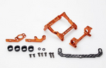 PN Racing Mini-Z MR02/03 93-102mm Multi Motor Mount (Orange)