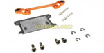 PN Racing Mini-Z MR03 Pro Front Lower Arm Set Wide (Orange)