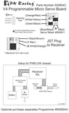 PN Racing V4 Programmable Micro Servo Board for MR03 PNR2.5W