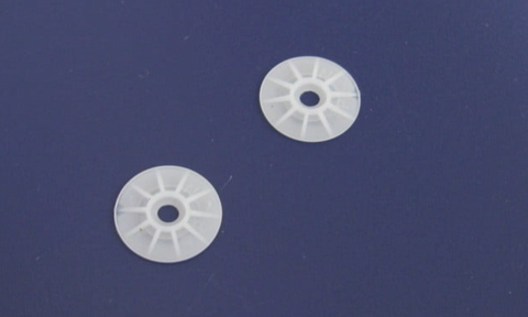 PN Racing V2 White Delrin Disk Set (2pcs)