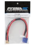 ProTek RC 2S Charge/Balance Adapter (4mm Bullet Connectors to Female XT90) (12awg) (7pin XH balance plug)