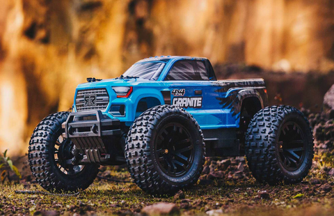 ARRMA 1/10 GRANITE 4X4 MEGA 550 Brushed Monster Truck RTR, bLUE