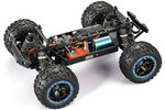 BlackZon Slyder MT Turbo 1/16 4WD RTR 2S Brushless - Blue